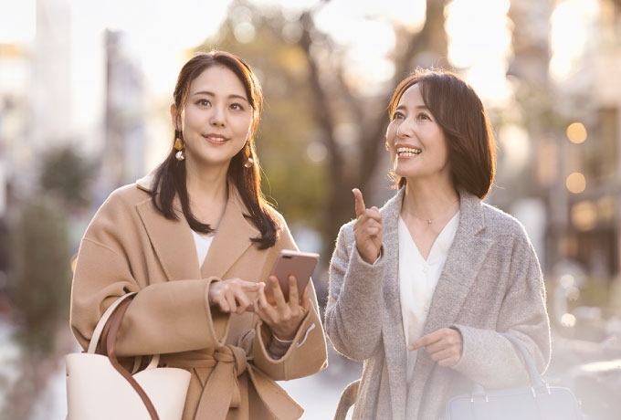 親子水入らずの女子旅